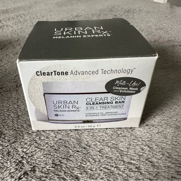 NIB Urban Skin Rx Clear Skin Cleansing Bar 3 in the Treatment 2.0oz - Picture 2 of 4